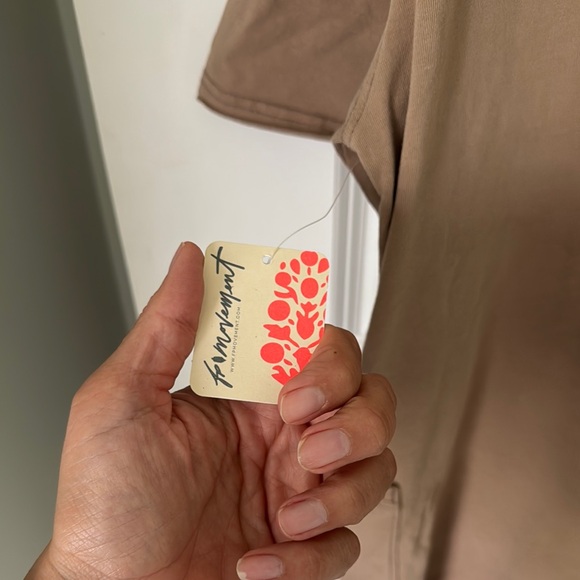 Free People Hot Shot tee romper - Picture 2 of 4